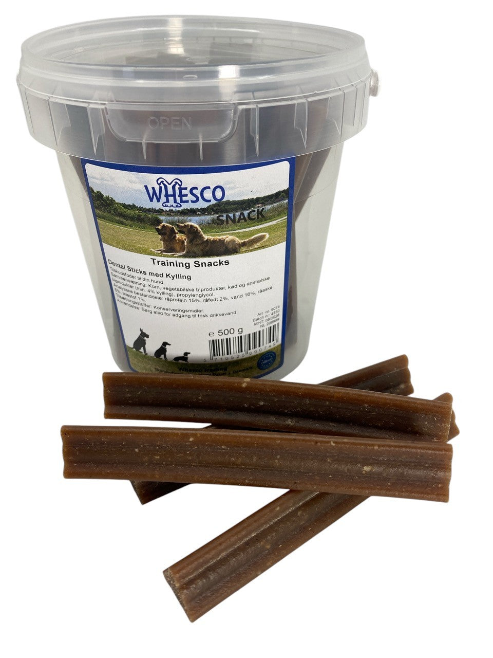 Dentasticks i bøtte Kylling 500gr