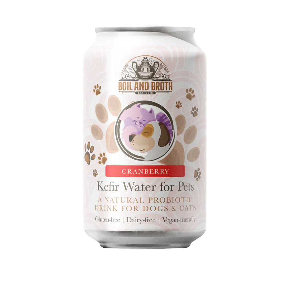 Boil & Broth – Kefir med tranebær 0,33 l