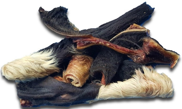 Whesco Oksehud m/pels 250gr