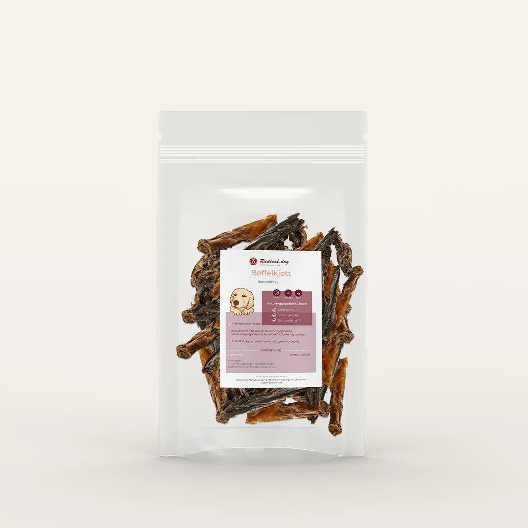 Radical Dog Bøffelkjøtt 250g