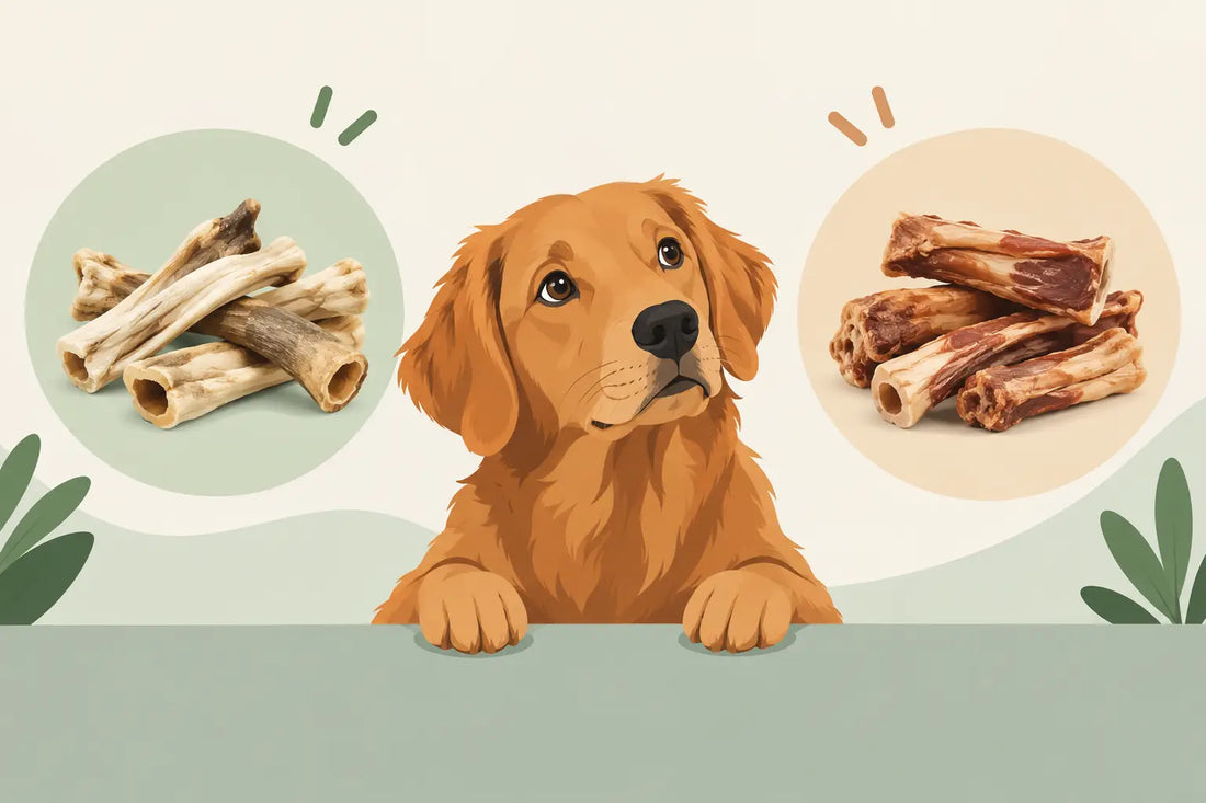 Geitetygg eller lammetygg til hund - hva velger du?