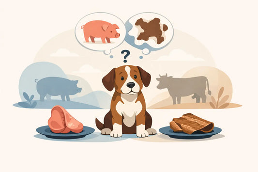 Griseører eller oksehud - hva passer hunden?