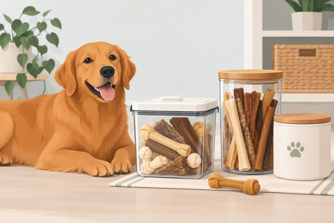 Slik oppbevarer du hundetygg best hjemme