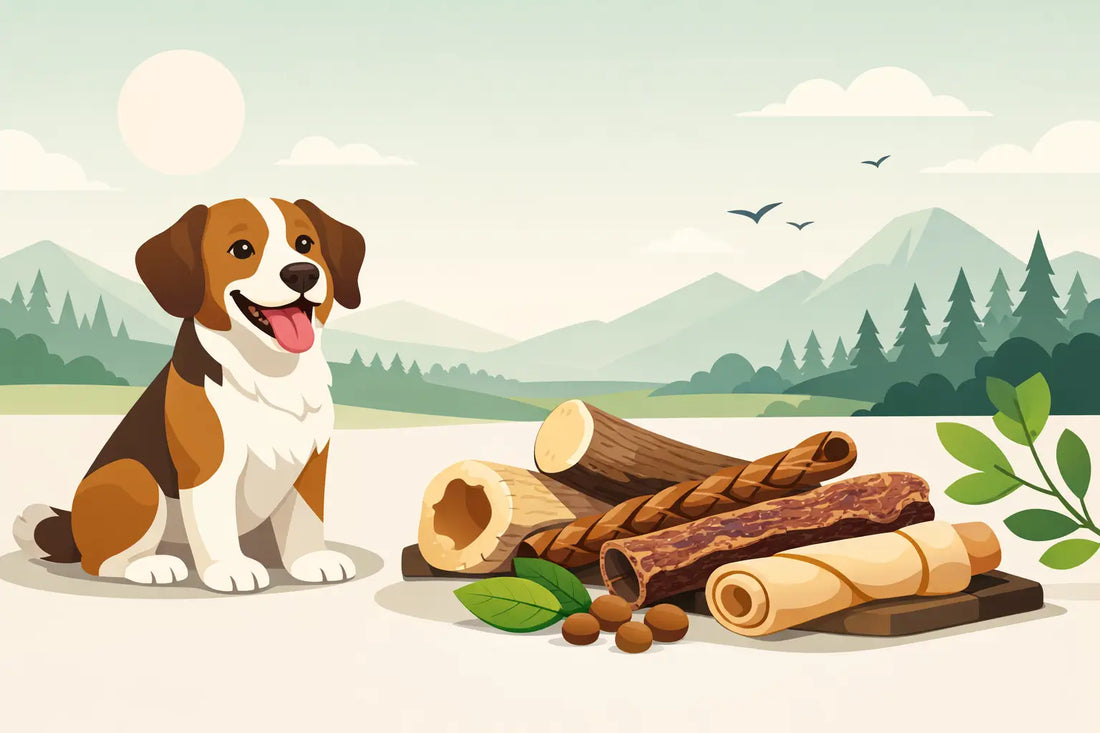 Langvarig naturtygg til hund - velg riktig