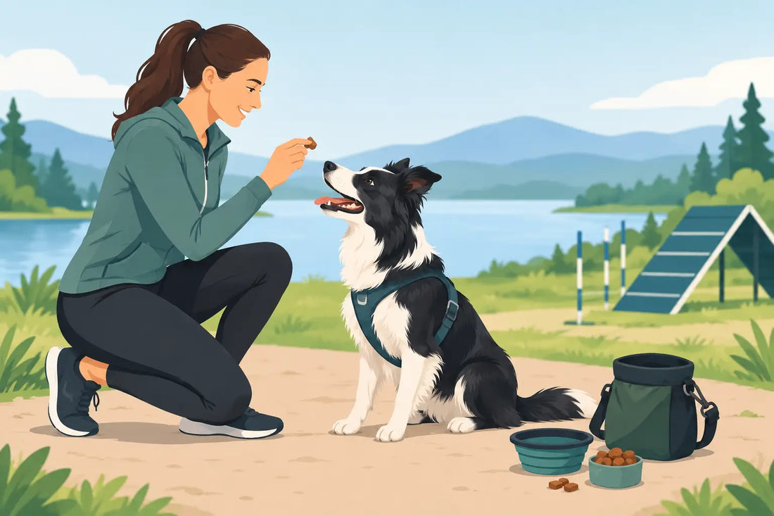 Beste snacks for sportstrening med hund