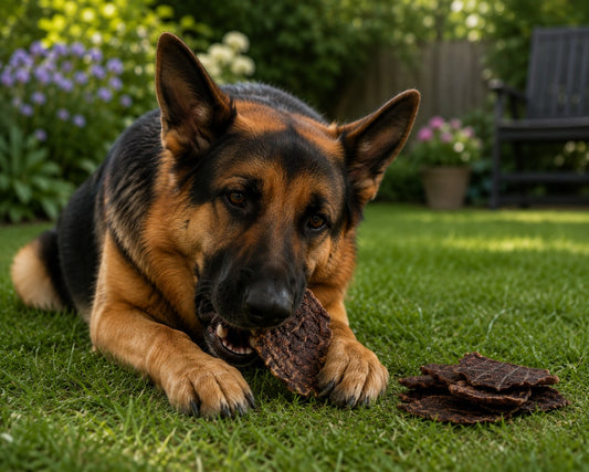 tørkede hundesnacks