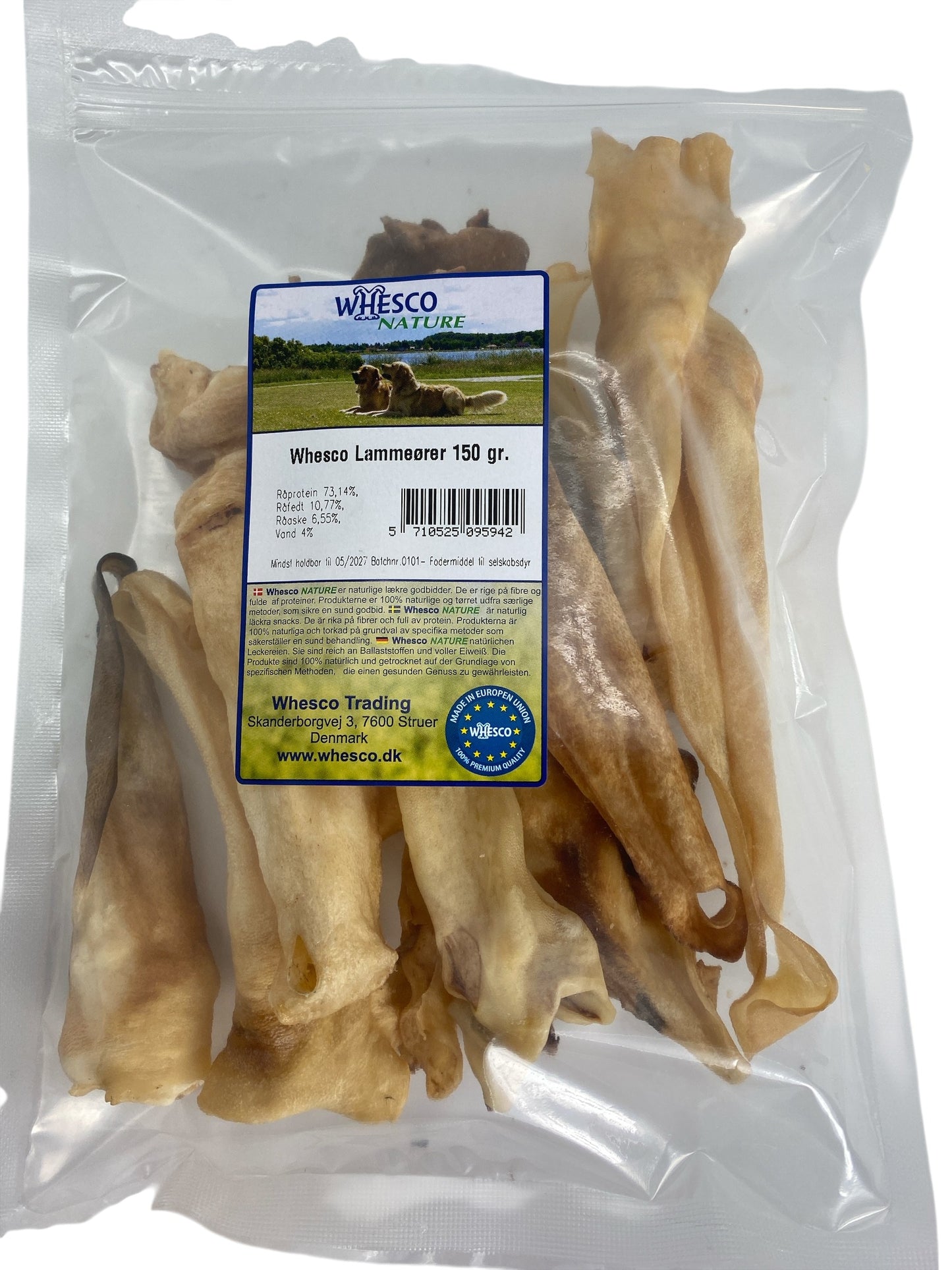 Whesco Lammeører 150g