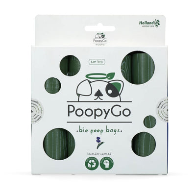 PoopyGo Eco Friendly hundeposer m/lavender